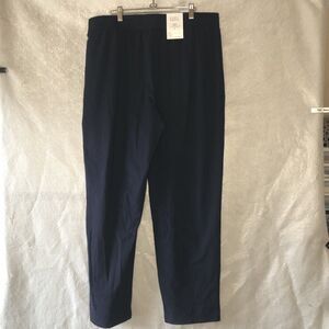 Croft & Barrow Easy Knit "The Pant" XL navy NWT